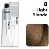 Loreal Professional Majirel Hair Color 50G 8 Light Blonde + Oxidant 1000Ml Combo